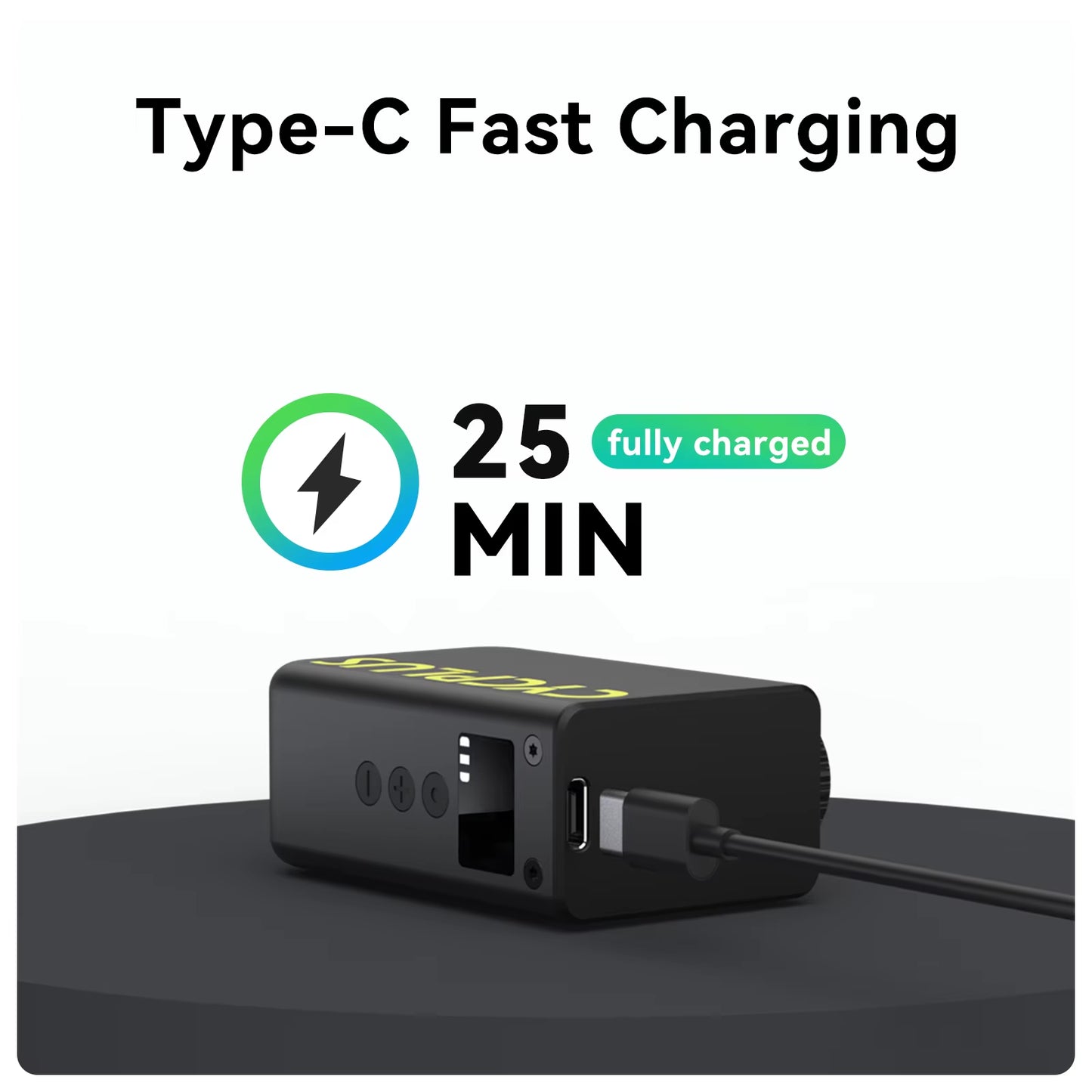 CYCPLUS AS2 Ultra Portable Rechargeable Mini Bicycle Bike Pump with Gauge