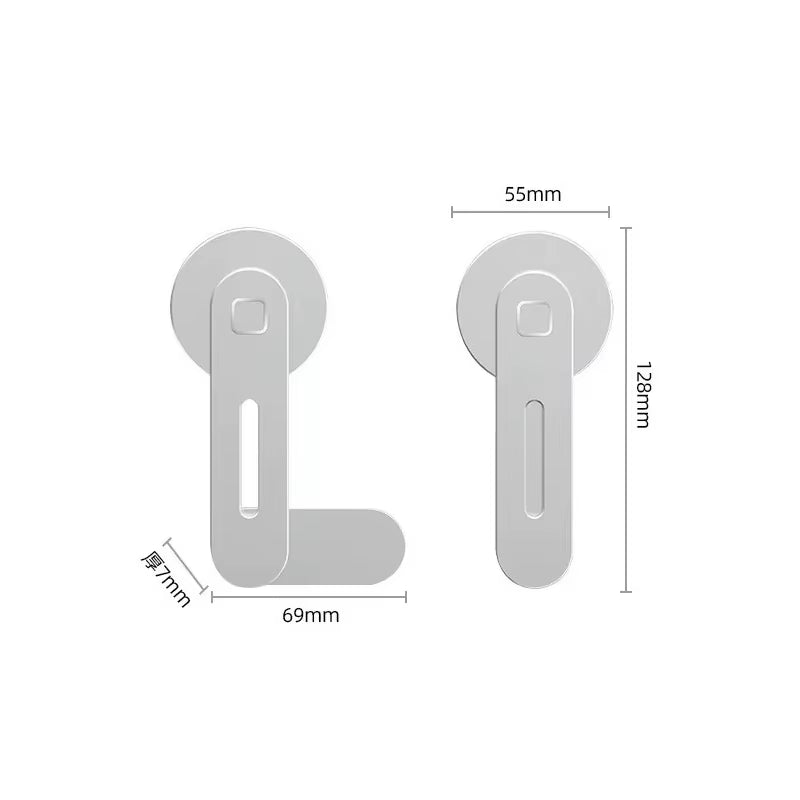 2024 Metal Expansion Phone Stand Laptop Screen Side Mount Magnetic Folding Phone Holder Desktop PC Support Bracket