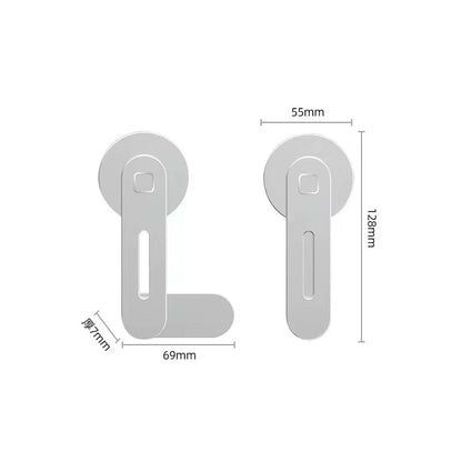 2024 Metal Expansion Phone Stand Laptop Screen Side Mount Magnetic Folding Phone Holder Desktop PC Support Bracket