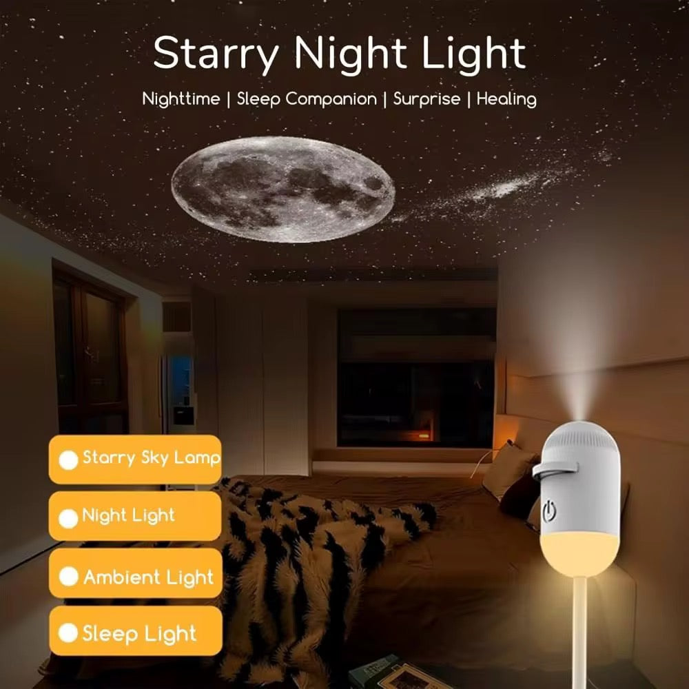 NebulaGlow™ | 360° Galaxy Star Night Light
