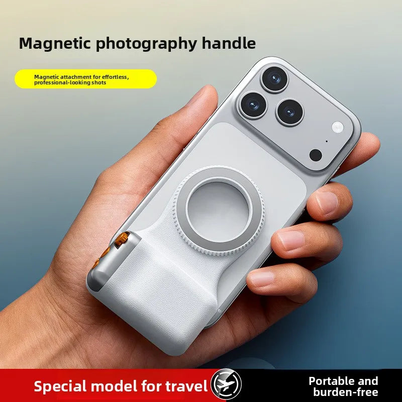 Magnetic Photography Handle Grip for Smartphone Portable Shooting Assistant Device Comfortable Hold