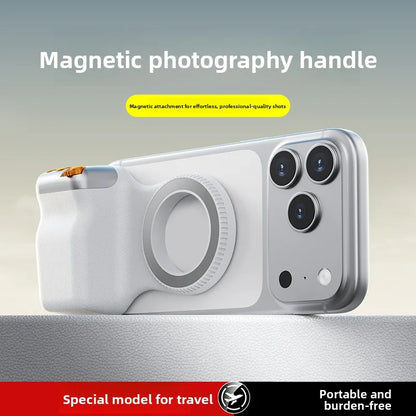 Magnetic Photography Handle Grip for Smartphone Portable Shooting Assistant Device Comfortable Hold