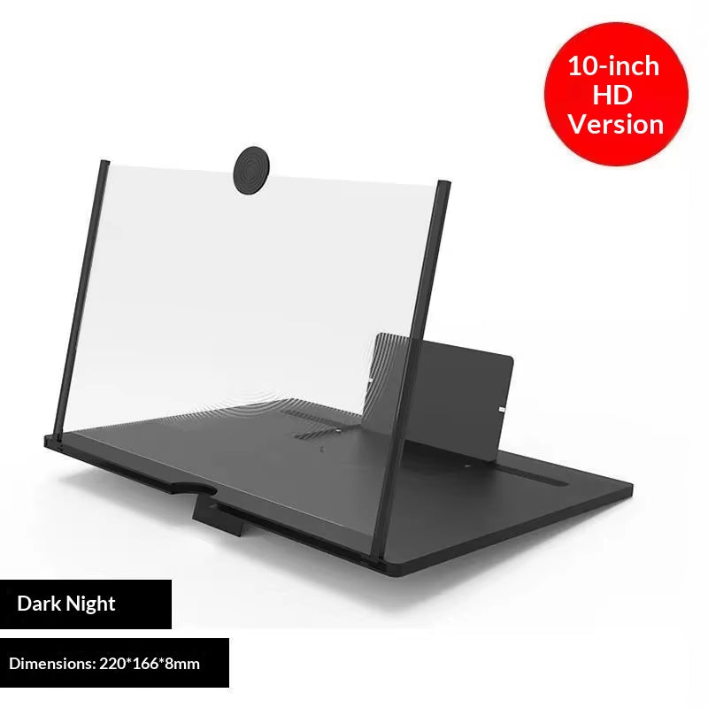Hot Sales F3 Plastic Mobile Phone Screen Amplifier 10/12 Inch Desktop Pull-Out HD Video Lazy Magnifying Glass Stand